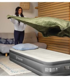 Materasso singolo gonfiabile intex "truaire" marrone 99x191x33 cm - cod. 64026