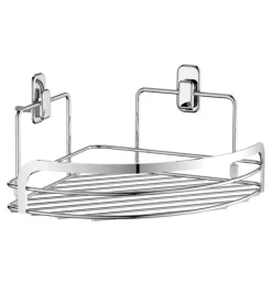 Mensola ad angolo per doccia idro-bric "compact" 1 ripiano