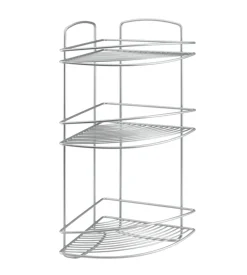 Mensola angolare 3 piani cm22x22x53 onda