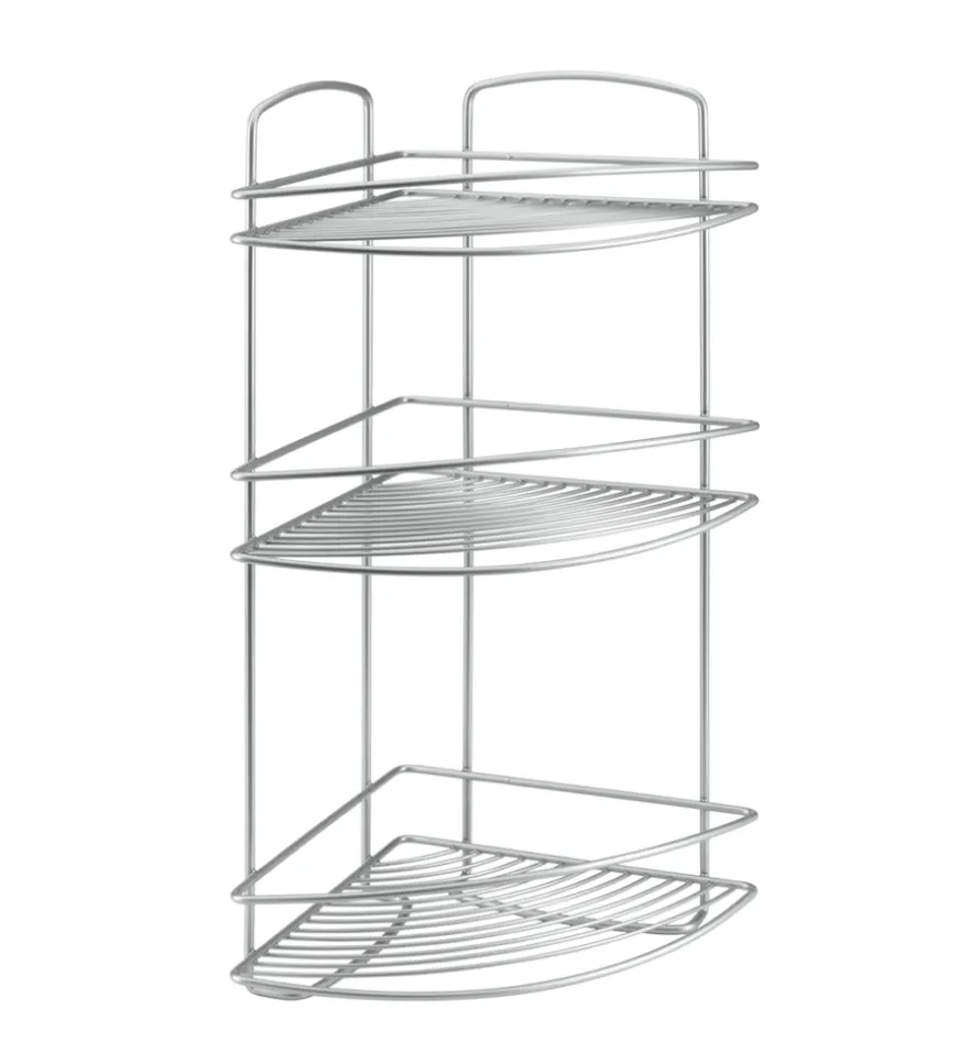 Mensola angolare 3 piani cm22x22x53 onda