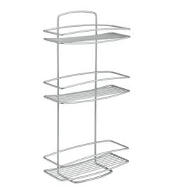 Mensola rettangolare 3 piani cm26x11x53 onda