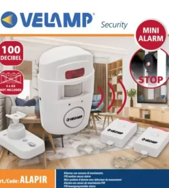 Mini allarme velam con rilevatore di presenza e 2 telecamere