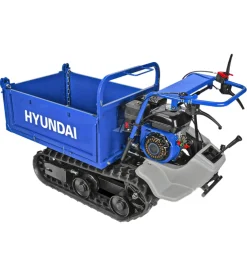 Mini motocarriola cingolata a scoppio hyundai portata 320 kg - cod. 65900