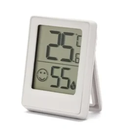 Mini stazione meteo digitale da interno velamp bianco