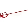 Miscelatore in metallo rosso - 80x400mm.