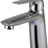 Miscelatore lavabo "livina" in ottone cromato, h14,8 cm