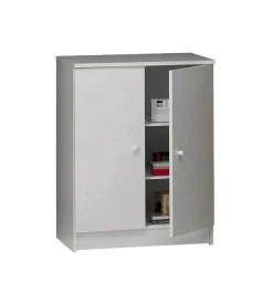 Mobile  2 ante  bianco, 62x80x34 cm