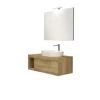 Mobile bagno decor bagno "tiziano" colore rovere, 110 cm
