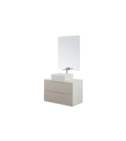 Mobile bagno sospeso "furore" tortora, 90x46x58,5 cm