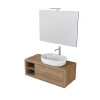 Mobile bagno "tintoretto" rovere, 110 cm