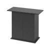Mobile in legno per acquario - stand bubai 80 nero, 81 x 36 x h 73 cm - ferplast