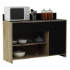 Mobile multiuso per cucina "mike", 123x40x89 cm