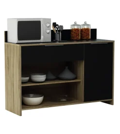 Mobile multiuso per cucina "mike", 123x40x89 cm