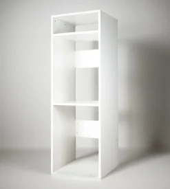 Mobile per lavatrice e asciugatrice bianco 70x64x203 cm