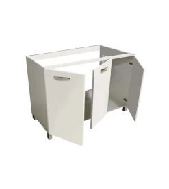 Mobile sottolavello 3 ante bianco - soft - 120 cm