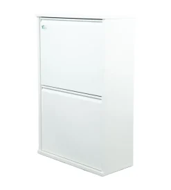 Mobileco legno 4 secchi 18 litri bianco