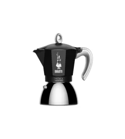 Moka elettrica nera ad induzione bialetti, 4 tazze