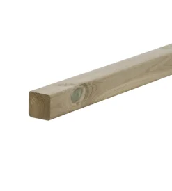 Morale quadrato qualità b conifera impregnata 45 x 45 x 300 cm