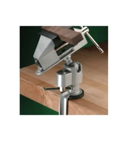 Morsa in alluminio a cerniera rotrazione 360°