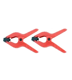 Morsetti a molla in plastica 2 pz. 150 mm.