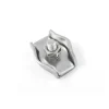 Morsetto simplex per funi ø 4 mm. in acciaio inox a4 - aisi 316 - 4 pz.