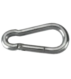 Moschettone per pompiere inox 60 mm. - 1 pz.