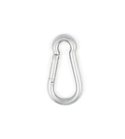 Moschettone pompiere ø 6 x 60 mm. zincato