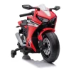 Moto per bambini elettrica a batteria 12 volt, colore rosso - honda