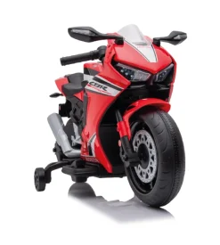 Moto per bambini elettrica a batteria 12 volt, colore rosso - honda