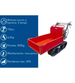 Motocarriola cingolata ama 