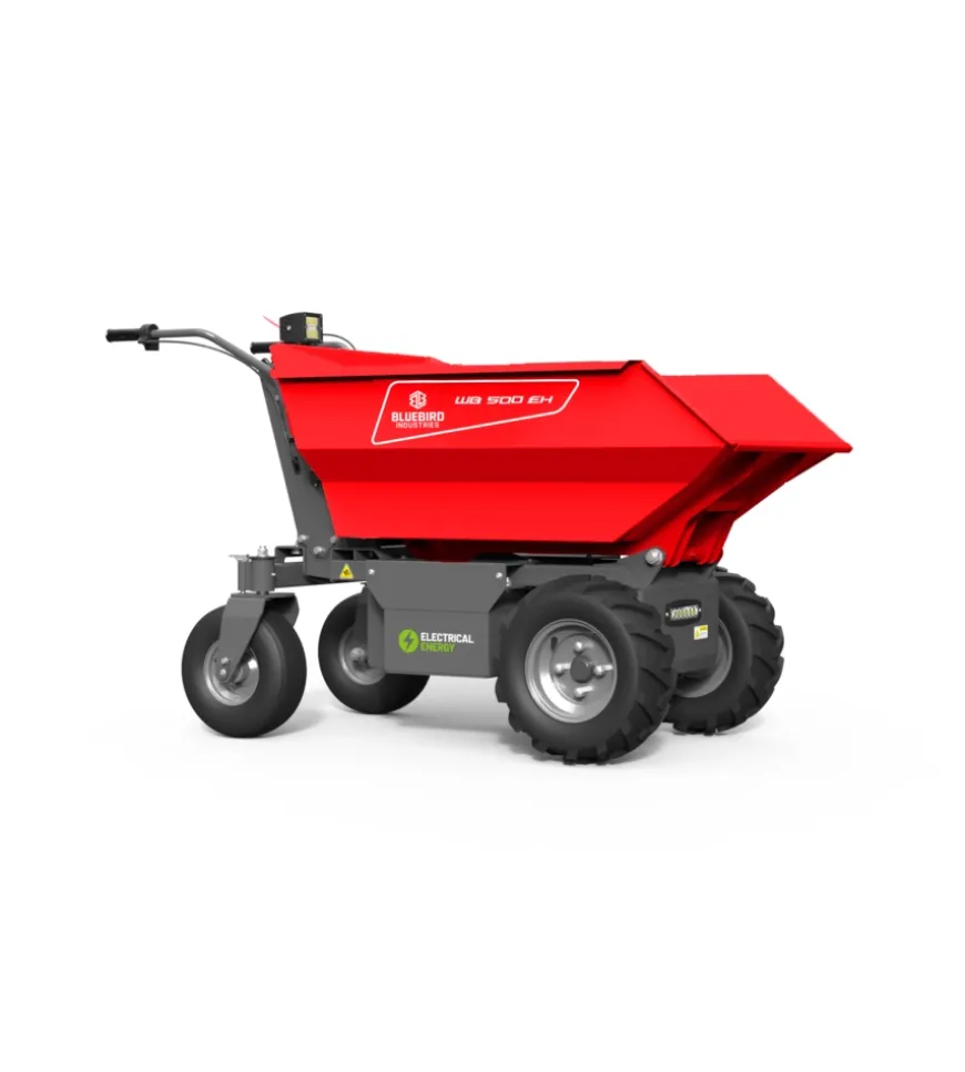 Motocarriola elettrica blue bird "carrier wb 500 e" 48v 32ah