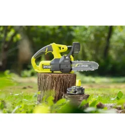 Motosega a batteria ryobi "ry18cs20a-125" barra 20 cm 18v batteria 2,5ah inclusa