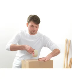 Nastro adesivo tesa "basic" avana in pp acrilico 66 mt x 50 mm