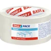 Nastro adesivo tesa "basic" trasparente in pp acrilico 66 mt x 50 mm