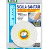 Nastro sigillante autoadesivo per sanitari.
