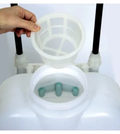 Nebulizzatore ribimex elettrico a batteria con ruote 16 litri 