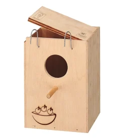 Nido per uccelli in legno ferplast "small" 13x12x17 cm
