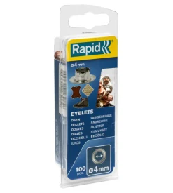 Occhielli 4 mm. blister 100 pezzi