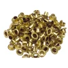 Occhielli ottone ø 5,0 mm. 100 pz.