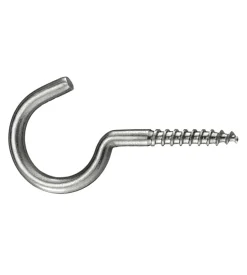 Occhioli aperti inox per legno 3,0x40 mm. - 6 pz.