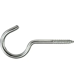 Occhioli aperti per legno 3,0x40 mm. - 6 pz.