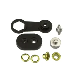 Occhioli ottone 6,0 mm. - ottone - 40 pz.