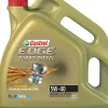 Olio motore lubrificante auto edge turbo diesel 5w40 q3 titanium 4l