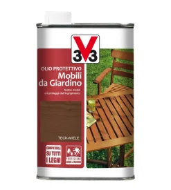 Olio protettivo mobili da giardino, colore miele - 1 litro