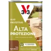 Olio protettivo per mobili da giardino v33 teak, 500 ml