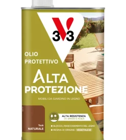 Olio protettivo per mobili da giardino v33 teak, 1 lt