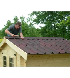 Onduline - tegola onduvilla - rosso sfumato 3d 2.17mq