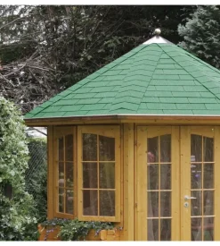 Onduline - tegole bituminose - bardoline rettangolare - verde 2.32mq