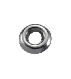 Orli sottovite inox ø 13 x 5 mm. - 30 pz.