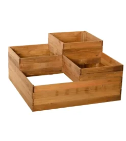 Orto da esterno in legno four, 90x90 cm